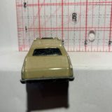 Cream Color Racers Dodge Monaco Police Taxi 1977 Hot Wheels Diecast Car