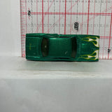 Green Flames '69 Dodge Coronet Superbee L9920 Hot Wheels Diecast Car