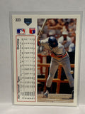 # 223 Alan Trammell  Detroit Tigers 1991 UD Baseball card