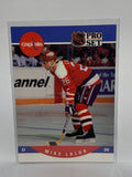 # 552 Mike Lalor  Washington Capitals 90-91 Pro Set Hockey Cards