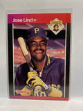 # 290 Jose Lind  Pittsburgh Pirates 1989 Donruss Baseball Cards
