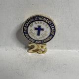 The Catholic Women's League for God and Canada 25th  Lapel Pin