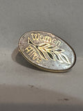 Women Alive Logo  Lapel Pin