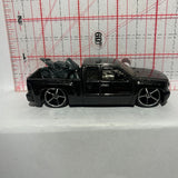 Black Chevy Silverado Truck Hot Wheels Diecast Car