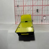 Yellow Saviem Flatbed Transport Truck 1/100 Majorette Diecast Car