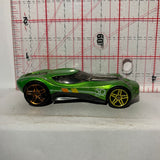 Green 50th HW40 Track Stars Hot Wheels Diecast Car
