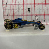 Blue Greased Lightnin Hot Wheels Diecast Car