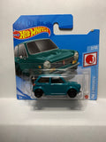Green Custom '70 Honda N600 HW J-Imports GTB82 M521 2018 Short Card Hot Wheels Diecast Car