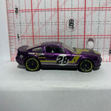 Purple #28 '07 Ford Shelby GT-500 L9915 HW Code Cars Hot Wheels Diecast Car