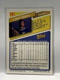 # 581 Chris Haney  Kansas City Royals 1993 Topps Baseball card