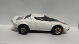 White Landia Stratos 2001 Hot Wheels Diecast Car