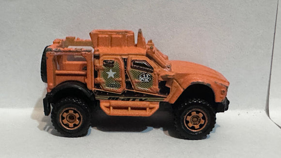 Orange Oshkosho M-ATV 1/88 MB855 2012 Matchbox Diecast Car