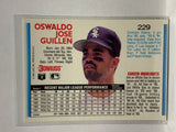 # 229 Ozzie Guillen  Chicago White Sox 1992 Donruss Baseball Cards