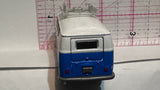 Blue White VW T1 1/59  Majorette Diecast Car