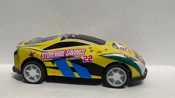 Yellow Storewide Savings Racer Unbranded Diecast Car