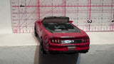 Red 2015 Ford Mustang GT Convertible DTW81 2016 Hot Wheels Diecast Car
