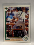# 174 Mark McGwire  Oakland Athletics 1991 UD Baseball Cards