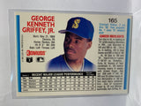 # 165 Ken Griffey Jr  Seattle Mariners 1992 Donruss Baseball Cards