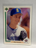 # 14 Mike Gardiner Star Rookie Seattle Mariners 1991 UD Baseball card