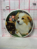 SPCA Cat and Dog  Button Pinback