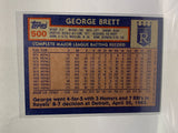 # 500 George Brett   Kansas City Royals 1984 Topps Baseball Cards