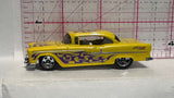 Yellow Flames '55 Chevy 2006 Hot Wheels Diecast Car