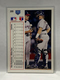 # 209 Ron Karkovice  Chicago White Sox 1991 UD Baseball card