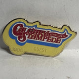 Calgary Stampede Guest 1985   Lapel Pin