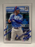 # 32 Edward Olivares Rookie Kansas City Royals 2021 Topps Series One Baseball Cards