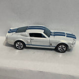 White '67 Shelby GT500 Hot Wheels Diecast Car