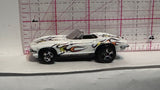 White Flames '65 Corvette ©1999 Hot Wheels Diecast Car