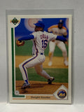 # 224 Dwight Gooden  New York Mets 1991 UD Baseball Cards