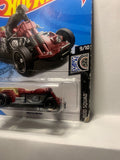 Red Moto Wing Rod Squad GHD31 D7C5 2018 Long Card Hot Wheels Diecast Car