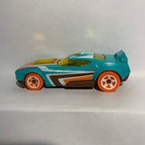Blue Fast Fish 9929 HW Art Cars Hot Wheels Diecast Car