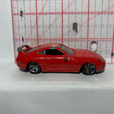 Red Toyota Supra A80 6012 Motor Max Diecast Car