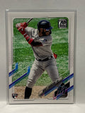 # 126 Monte Harrison Rookie Florida Marlins 2021 Topps Series One Baseball Cards