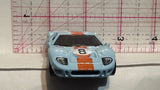 Blue #8 Gulf Ford GT 40 GHC55 ©1999 Hot Wheels Diecast Car