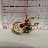 Red Deer Alberta City Logo  Lapel Pin