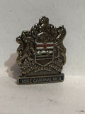 Mike Cardinal MLA Alberta Coat of Arms Political  Lapel Pin