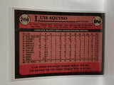 # 266 Luis Aquino  Kansas City Royals 1989 Topps Baseball Cards