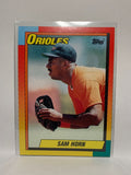 # 42T Sam Horn  Baltimore Orioles 1990 Topps Baseball Cards