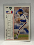 # 221 Wally Whitehurst  New York Mets 1991 UD Baseball Cards