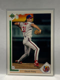 # 437 Chuck Finley  Los Angeles Angels 1991 UD Baseball card