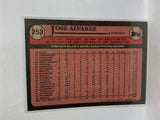 # 253 Jose Alvarez  Atlanta Braves 1989 Topps Baseball Cards