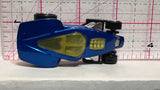 Blue Brutalistic 2006 Mcdonalds Hot Wheels Diecast Car