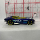 Blue Rrroadster #4 BDD04 Hot Wheels Diecast Car