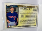# 305 Alex Gonzalez  Toronto Blue Jays 1999 T Baseball Cards