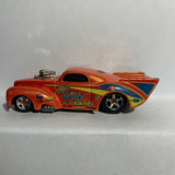 Orange Wild Willy Racing '41 Willy's Hot Wheels Diecast Car