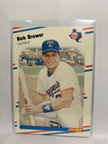 # 461 Bob Brower  Texas Rangers 1988 Fleer Baseball Cards
