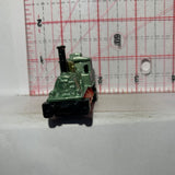 Green Locomotive Train Engine Soma Diecast Car